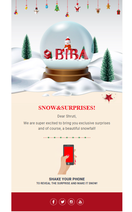 BIBA Christmas Campaign